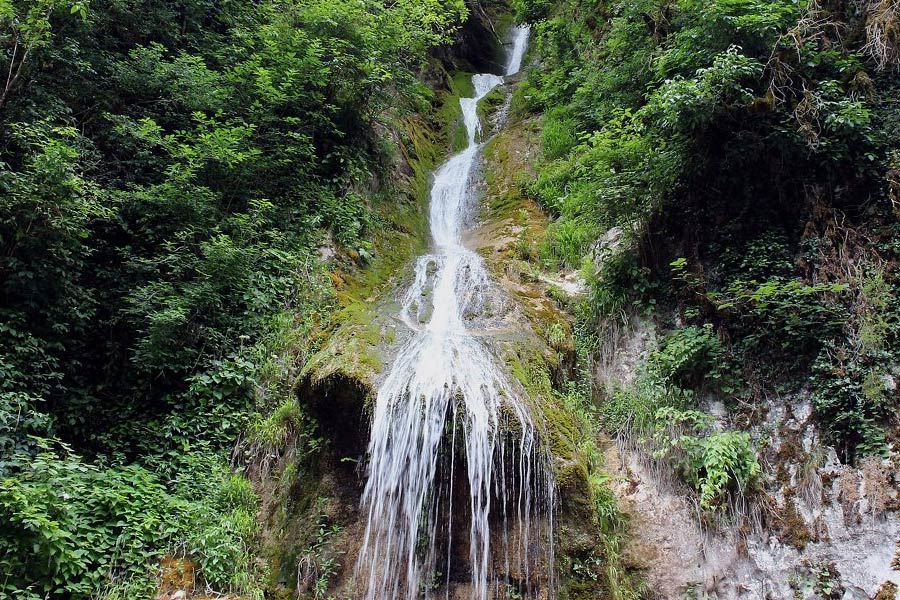 Фото: Водопад Мужские слёзы, Абхазия